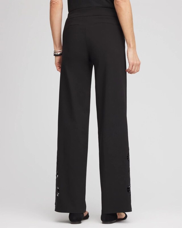 Brigitte Cut-out Wide-Leg Pants - image 3